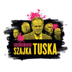 Koszulka z hasłem : Niemiecko - Ruska Szajka Tuska